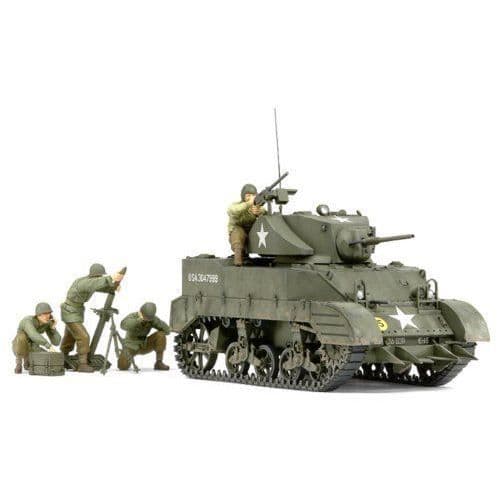 Tamiya M5A1 modell med figurer - Skala 1:35 - 35313