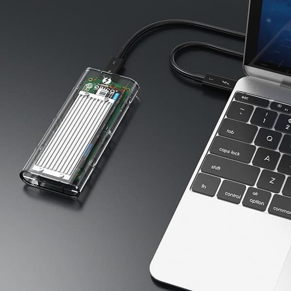 Cage SSD - ORICO - TCM2-C3 - M.2 NVMe - USB-C - 10 Gbit/s