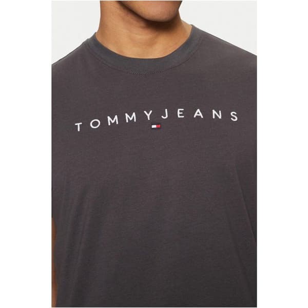 T-shirt MC bomull logotyp - Tommy Jeans.