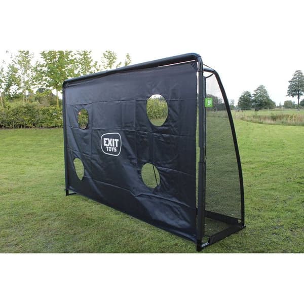 Fotbollsmål - EXIT TOYS - Finta Exit - 300x200 cm - Stål - Svart