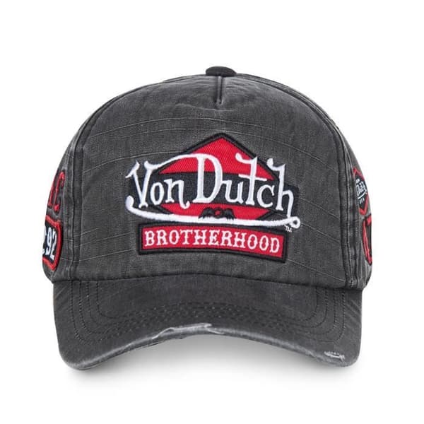 Vondutch - Herr baseballkeps Von Dutch Jack BRB Grå