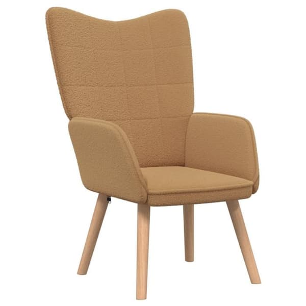 Fåtölj - Beige - Polyester tyg - 1 plats - Avtagbar