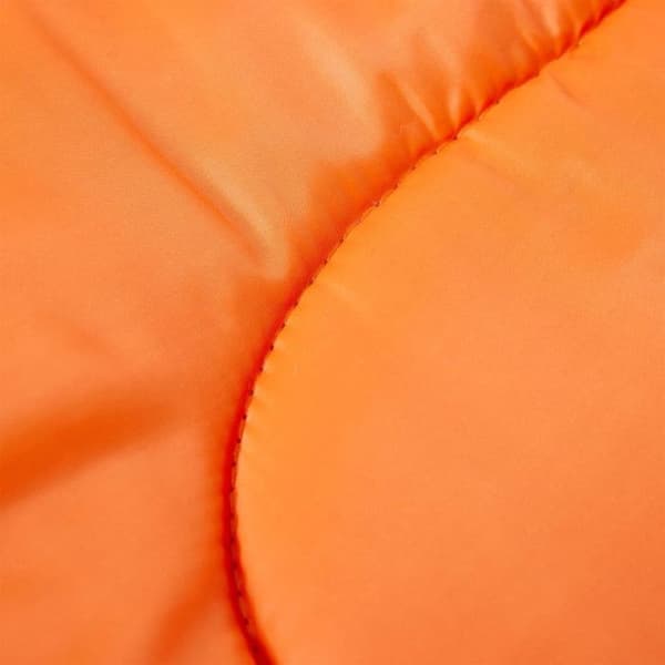 Sovsäck - vidaXL - 94440 - 3-4 säsonger - Orange och svart - Rektangulär