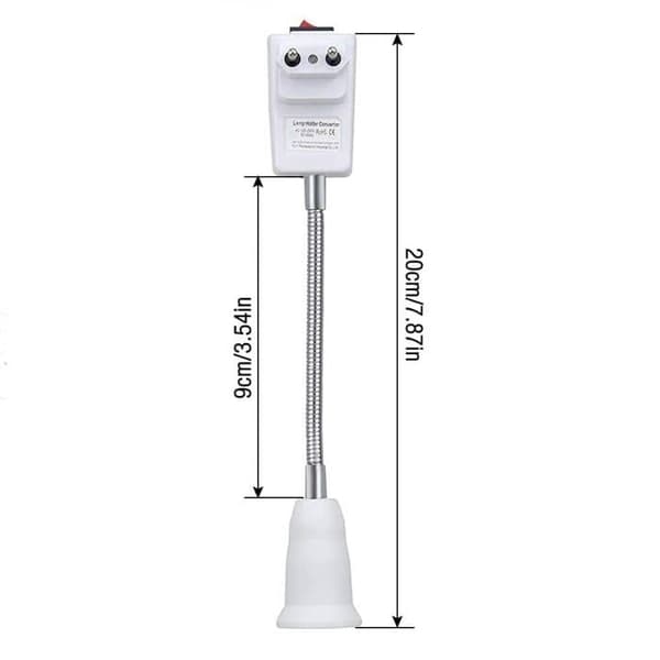 Adapter för sockel - Cablepelado sockelstöd - ADAP-EU-E27-v2