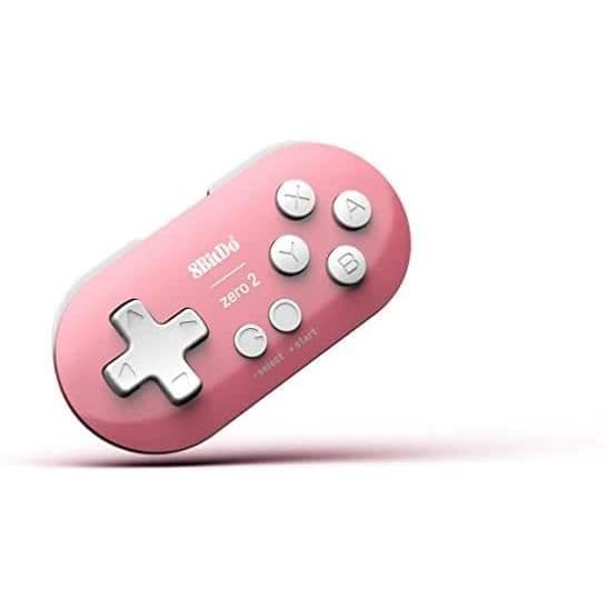 Manette Bluetooth - BARA FÖR SPEL - Zero 2 - Rosa - Bärbar - Kompatibel med Nintendo Switch