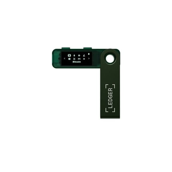 Kryptovaluta plånbok Ledger Ledger Nano S Plus Grön emeraldfärg