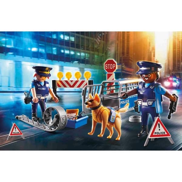 polisens vägspärr