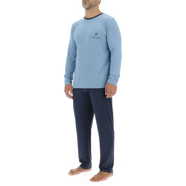 Pierrecardin Lång Pyjamasset i Bomull för Herr