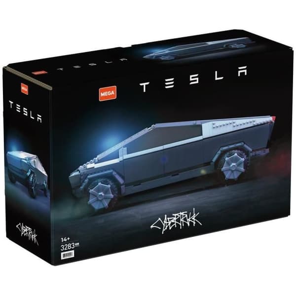Mega Construx - Cybertruck Tesla - Byggstenar - Från 14 år