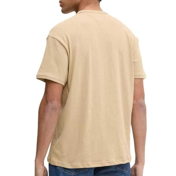 T-shirt Beige Herr Tommy Hilfiger Linear0