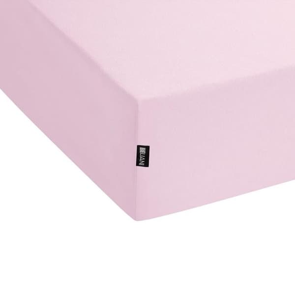 Bäddskydd i bomull 200 x 200 cm rosa JANBU