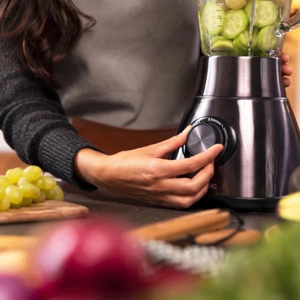 Cecotec Mixeur-blender Power Black Titanium 1800 Go 1800 W