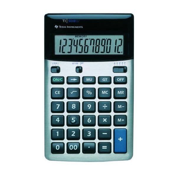 TI-5018 skrivbordsräknare