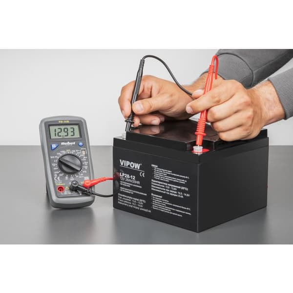 Vipow gelbatteri 12V 12Ah UPS PIEC