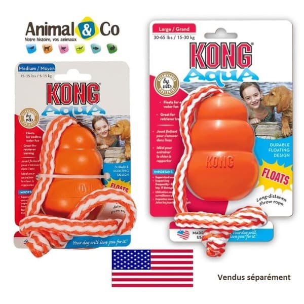 Flytande hundleksak Kong Aqua Storlek L