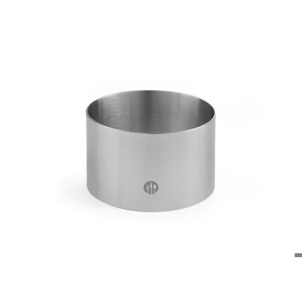 Rund nonnette (H)45mm - Hendi - Grå - l- L1- P- h45- Inox