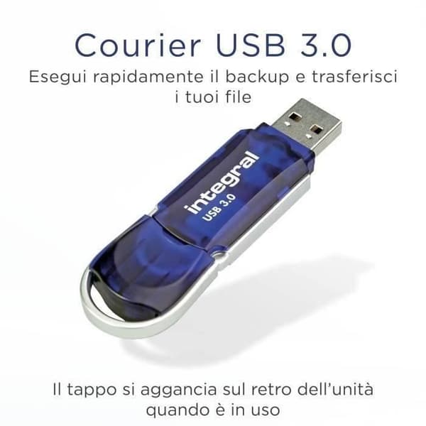 INTEGRAL COURIER USB-nyckel - 128GB - 3.0