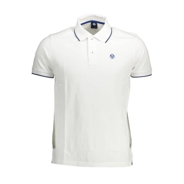 NORTH SAILS Polo Herr Vit Textil SF12538