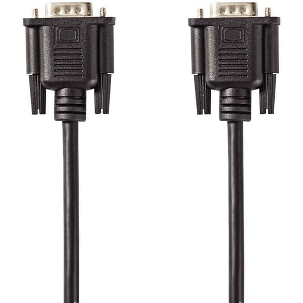 VGA-kabel - VLCP - 1,5 till 2 meter - Hanhane 15 stift - Skärmad - Ferrit