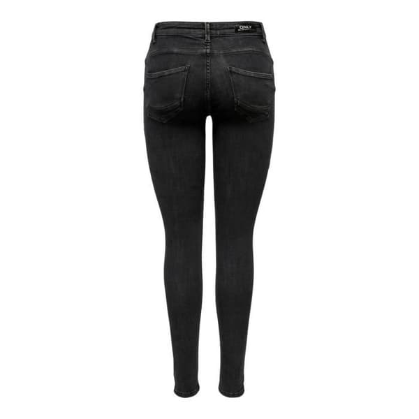 ONLY Power Life Mid Pushup damjeans - Grå - XLx34