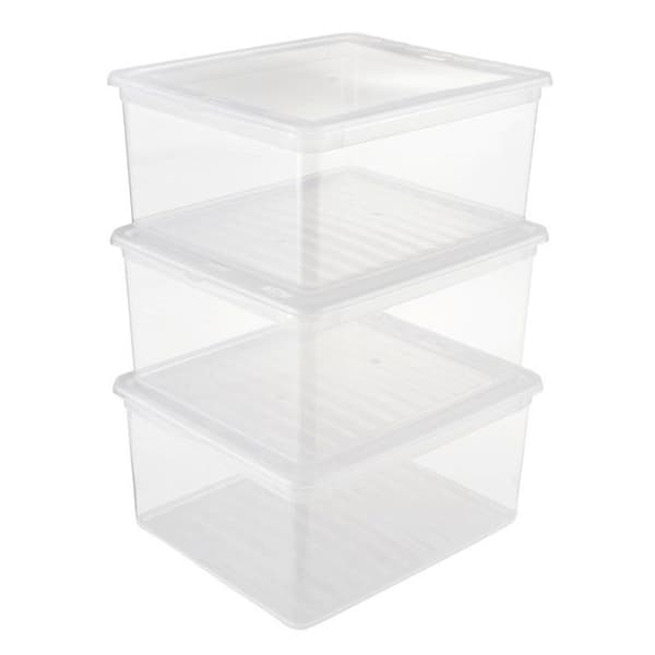 Förvaringsbox - Keeeper - Universell Blandskål - 13 L - 39 x 33,5 cm - Transparent