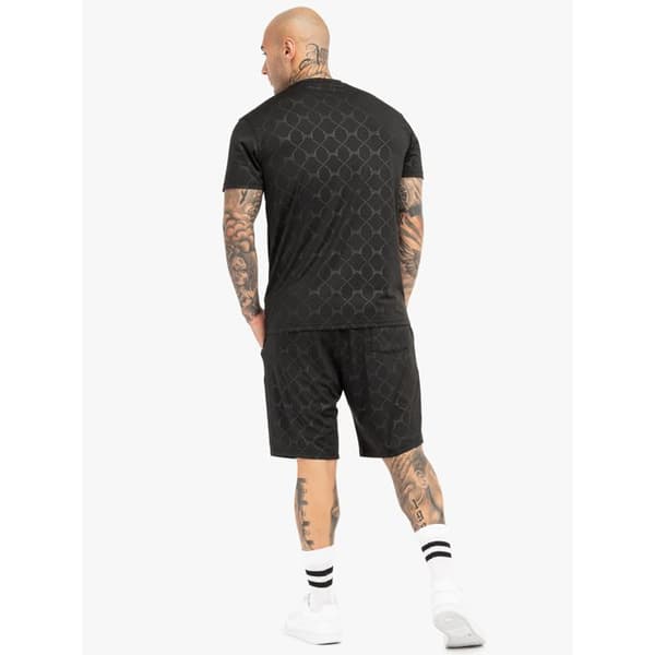 T-shirt regular fit Tapout Philios - svart/vit