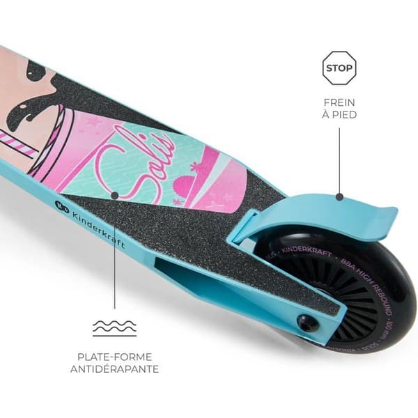 Sparkcykel - KK KINDERKRAFT - Solis - Rosa - Stålbroms - 2 Hjul