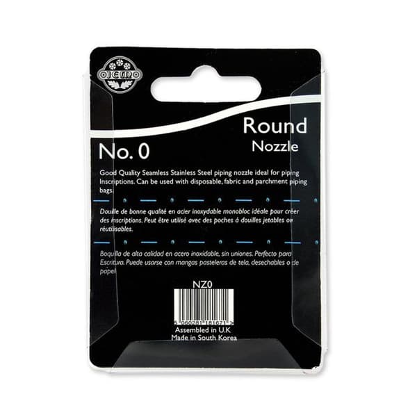 Rund Hylsa - JEM - NZ0 - Rostfritt Stål - 0,9 mm - 18 mm i diameter