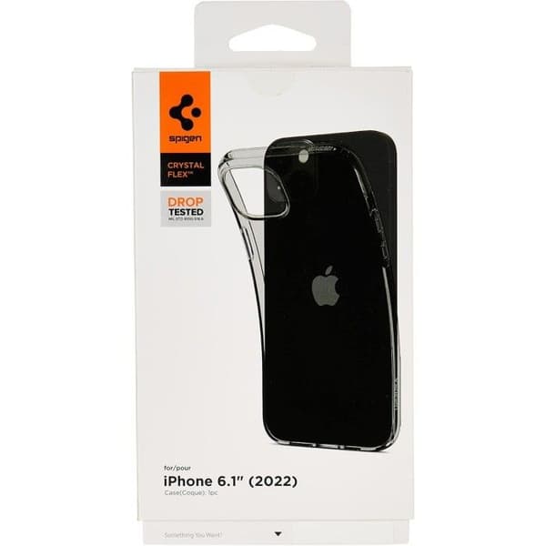 Mobilskal - Spigen - ACS04678 - Mjuk - TPU - iPhone 14 - Grå