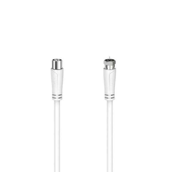 SAT-kabel - HAMA - 1,5 m - Dubbel skärmning - 90 dB