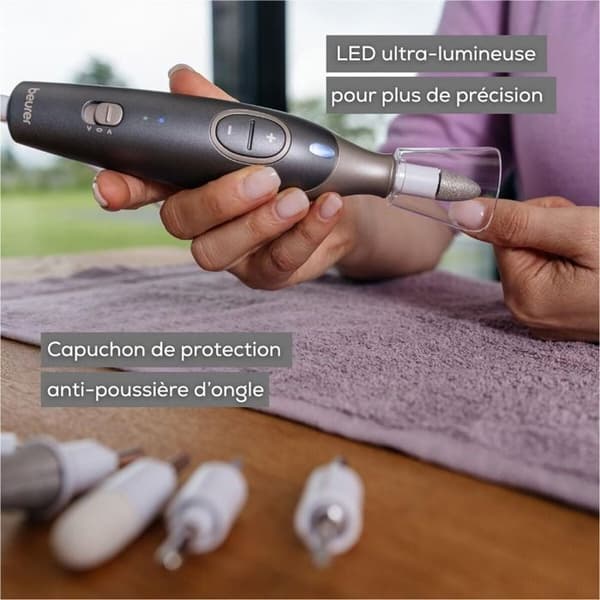 Beurer MP 1R Smooth+ elektrisk manikyr/pedikyrapparat