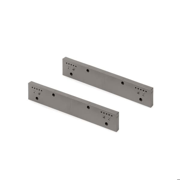Emuca Ensemble av 2 sidostöd för Quartz-ram, Plast, Titan