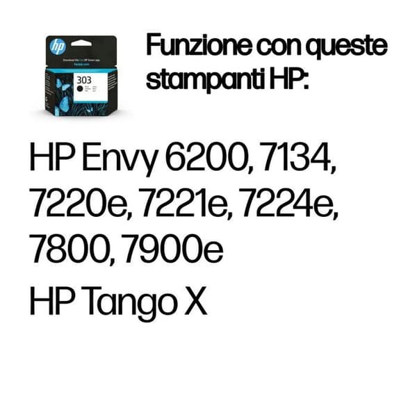 HP 303 bläckpatron - 4 ml - Svart - Original