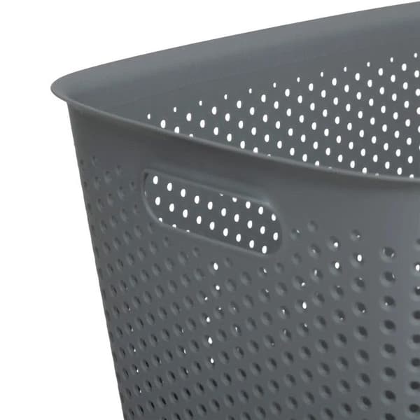 5five - korg "tila" 17l grå i plast