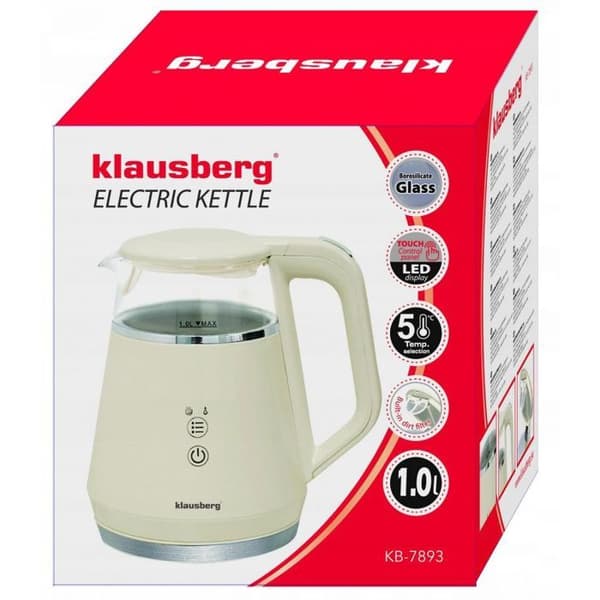 Kittel - KLAUSBERG - KB-7893 - Kräm - 1 L - 360° bas