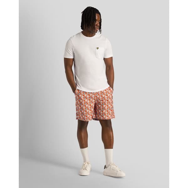 Kort blommönstrad resort Lyle & Scott