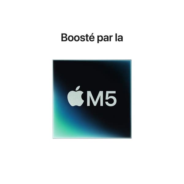 MacBook Apple Pro 14'' 1 Till SSD 16 Go RAM Chip M5 CPU 10 Kärnor GPU 10 Kärnor Silver