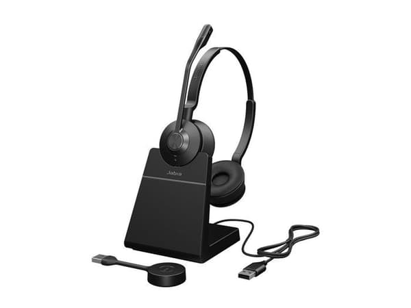 Mikrohörlurar - Jabra - Engage 55 SE Stereo - DECT - trådlös - USB-A - över örat