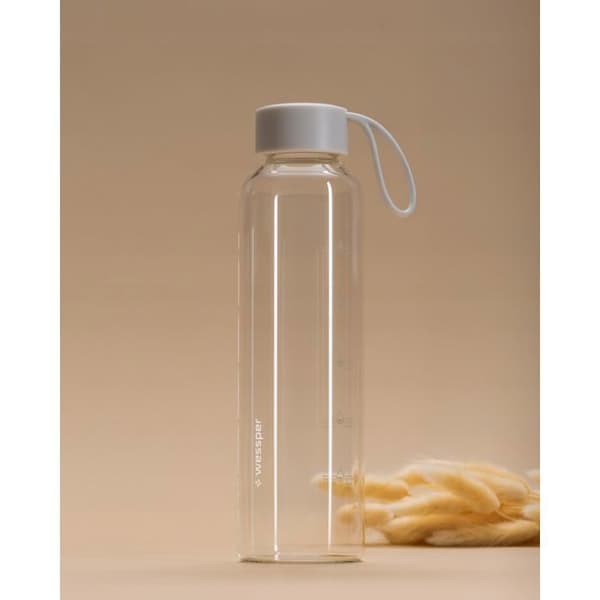 Glasflaska - WESSPER B1 BOROSILICATE - 500ml - Transparent