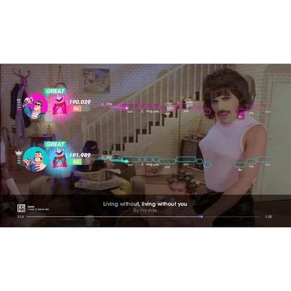 Lets Sing Queen Switch Game