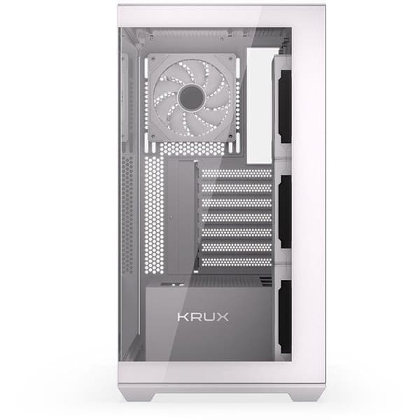 PC-chassi - KRUX - KRXD009 - Vit - Tur - Härdat glas