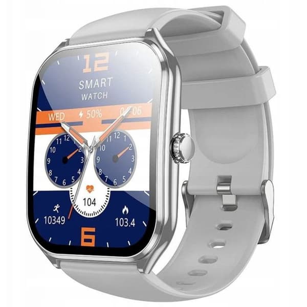 Smartklocka - HOCO - Y28 - AMOLED - samtalsfunktion - silver