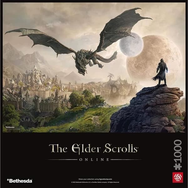 Elder Scrolls: Elsweyr Puzzle - Good Loot - 1000 bitar - Vit