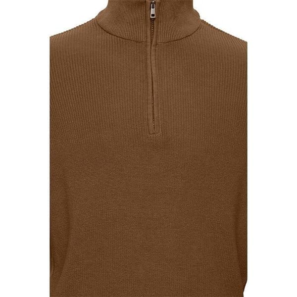 Pull 1/2 zip Blend Codford - Marron - M