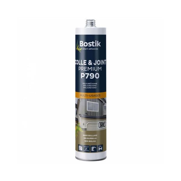 Polyuretanlimspackel - BOSTIK - P790 - Multifunktionell - Vit - 300 ml patron