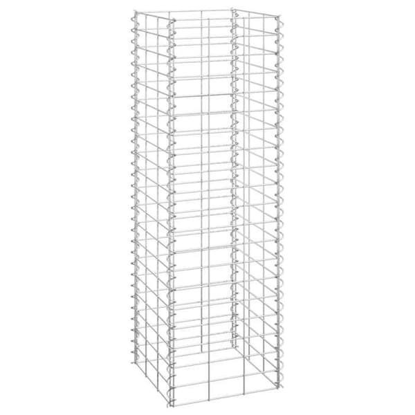 vidaXL Gabionhögar 3 st 30x30x100 cm Järn