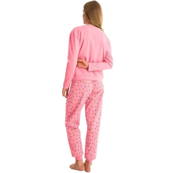 Pyjamas med långa ärmar för kvinnor Lisca Foxy
