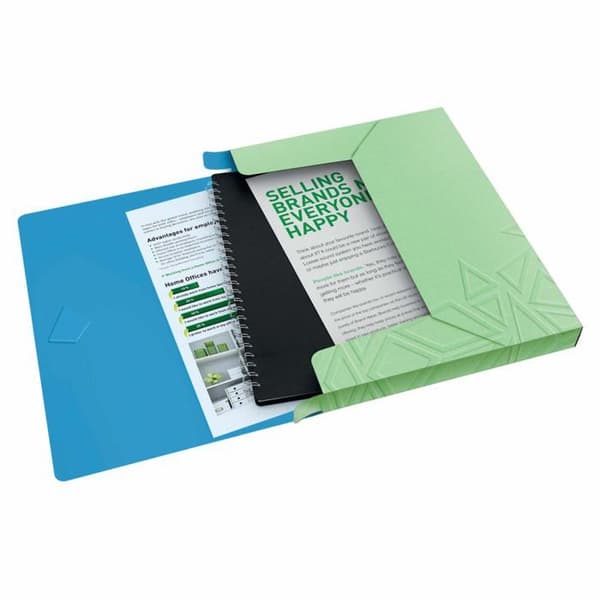 Leitz Urban Chic grön arkivlåda - dokumentfickor 250 ark (A4) 252x33x330 mm