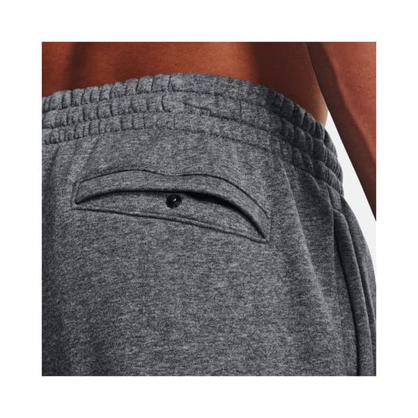 Träningsbyxor - Under Armour - Essential Fleece Jogger - Grå - Elastisk midja - Andningsbar