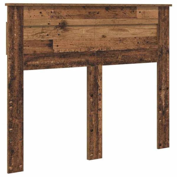 Sänggavel - VIDAXL - 120 cm - Brun - Ingenjörsträ (paneler) - Modern